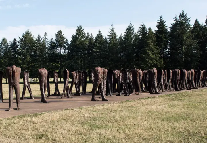 Rzeźby Nierozpoznani Magdaleny Abakanowicz: Tajemnice i znaczenie w Poznaniu